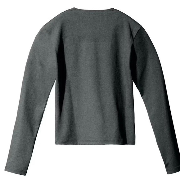 YZY Yeezy Gap 75 LS Crewneck Green Size L NEW Kanye Womens - Picture 2 of 9